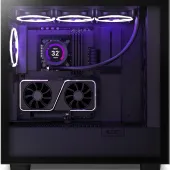 NZXT Vertical GPU Mounting Kit - AB-RH175-B1-175 mm PCIe 4.0x16 Riser Cable - GPU Holder - Sturdy Steel Bracket - Black