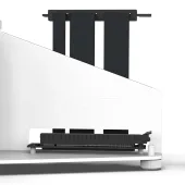 NZXT Vertical GPU Mounting Kit - AB-RH175-W1-175 mm PCIe 4.0x16 Riser Cable - GPU Holder - Sturdy Steel Bracket - White