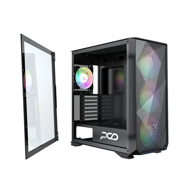 OC STELLAR RGB BLACK - Mid Tower Gaming CASE