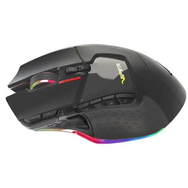 Patriot Viper V570 Blackout Edition RGB Laser Gaming Mouse - Wired - PV570LUXWAK