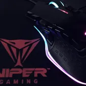 Patriot Viper V570 Blackout Edition RGB Laser Gaming Mouse - Wired - PV570LUXWAK