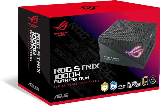 PSU ASUS ROG STRIX 1000W Gold Aura Edition (ROG-STRIX-1000G-AURA-GAMING)