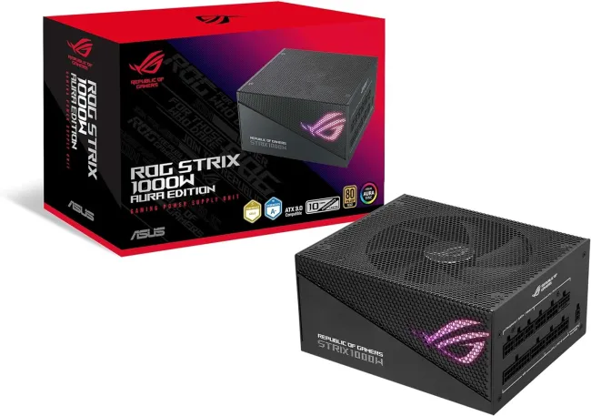 PSU ASUS ROG STRIX 1000W Gold Aura Edition (ROG-STRIX-1000G-AURA-GAMING)