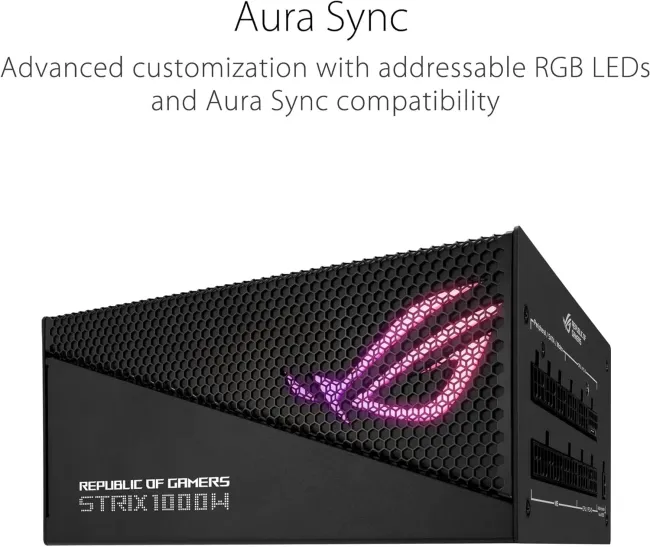 PSU ASUS ROG STRIX 1000W Gold Aura Edition (ROG-STRIX-1000G-AURA-GAMING)