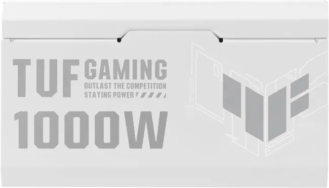 PSU ASUS TUF Gaming 1000W Gold White Edition (TUF-GAMING-1000G-WHITE)