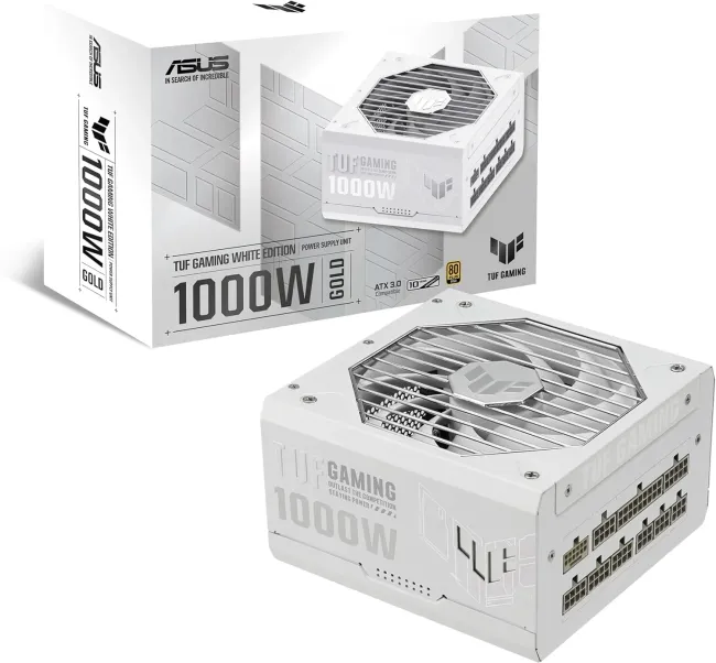 PSU ASUS TUF Gaming 1000W Gold White Edition (TUF-GAMING-1000G-WHITE)