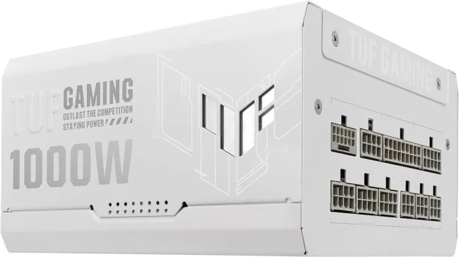 PSU ASUS TUF Gaming 1000W Gold White Edition (TUF-GAMING-1000G-WHITE)