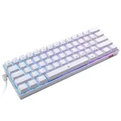 Redragon Dragonborn Wired Mechanical Keyboard RGB - WHITE (K630W-RGB) - BROWN