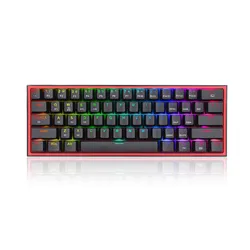 Redragon Fizz Pro BT,Wired Mechanical Gaming Keyboard -Black