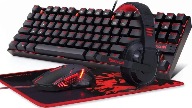 Redragon K552-BB Keyboard-Mouse-Mousepad-Headset 4 IN 1