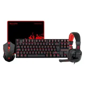 Redragon K552-BB Keyboard-Mouse-Mousepad-Headset 4 IN 1