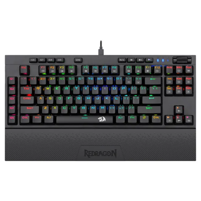 REDRAGON K596 PRO RGB Red Switch Mechanical Gaming Keyboard