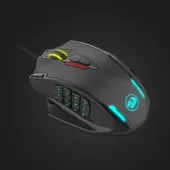 Redragon M908 Impact RGB with Side Buttons Optical Wired Gaming Mouse