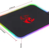 Redragon Pluto P026 RGB Wired Mouse Pad