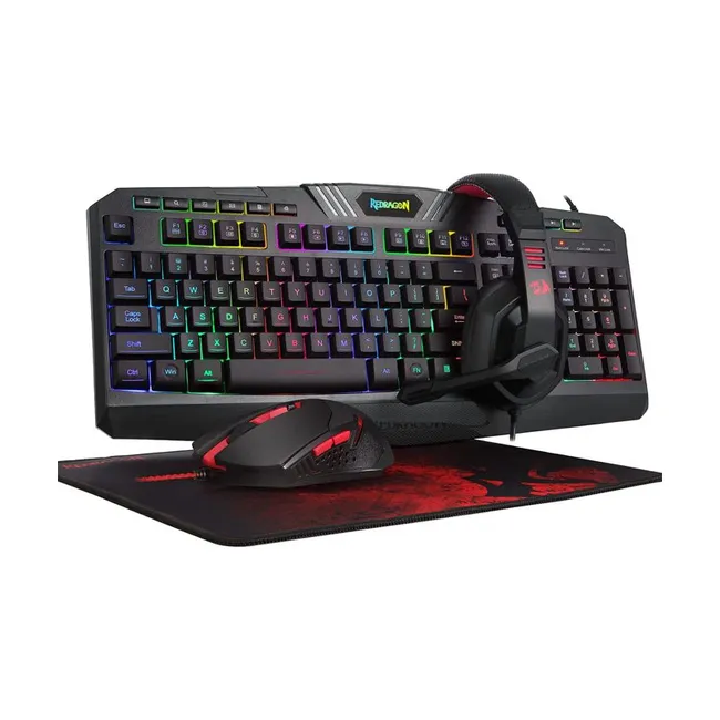 REDRAGON S101 BA-2 GAMING 4 IN 1 COMBO ( Keyboard + Headset + Mouse + Pad )