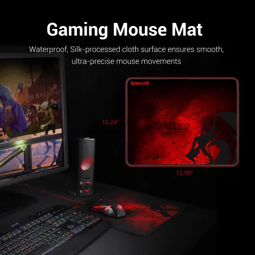 REDRAGON S101 BA-2 GAMING 4 IN 1 COMBO ( Keyboard + Headset + Mouse + Pad )