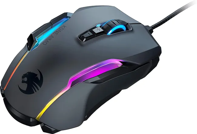 Roccat Kone Aimo Remastered Black Gaming Mouse