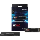 Samsung 990 PRO 1TB (MZ-V9P1T0BW) up to 7450 MB/s read and 6900 MB/s write