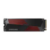 Samsung 990 PRO 2TB (MZ-V9P2T0CW) with heatsink, up to 7450 MB/s read and 6900 MB/s write