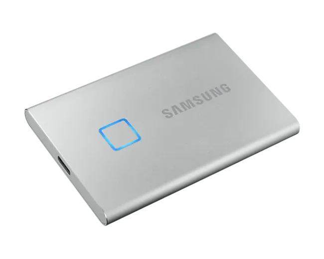 Samsung Portable SSD T7 Touch 2TB (MU-PC2T0S/WW) up to 1050 MB/s read and 1000 MB/s write