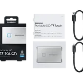 Samsung Portable SSD T7 Touch 2TB (MU-PC2T0S/WW) up to 1050 MB/s read and 1000 MB/s write