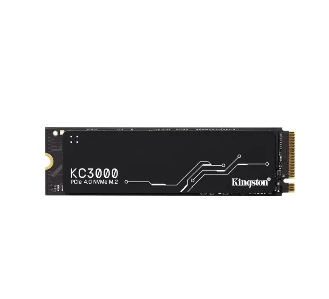 SSD Kingston 1024G KC3000 M.2 2280 PCIe 4.0 x4 NVMe SSD - SKC3000S/1024G, with read speeds up to 7000MB/s and write speeds up to 6000MB/s (SKC3000S/1024G)