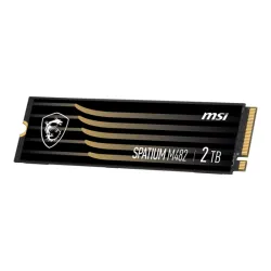 SSD MSI SPATIUM M482 2TB PCIe 4x4 M.2 2280 (SPATIUM M482) up to 7300 MB/s read and 6400 MB/s write