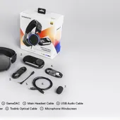 STEELSERIES ARCTIS PRO + GAMEDAC HEADSET (SS-HS-ARCTIS PRO-61453-BLK)