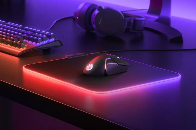 STEELSERIES QCK PRISM CLOTH MEDIUM MOUSEPAD BLACK (SS-MP-QCK PRCL M-63825-BLK)