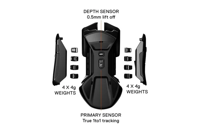 STEELSERIES RIVAL 600 12000 DPI MOUSE BLACK