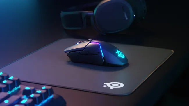 Steelseries Rival 650 - Quantum Wireless Gaming Mouse - Rapid Charging Battery - Low 0.05 Lift-Off Distance - 256 Weight Configurations