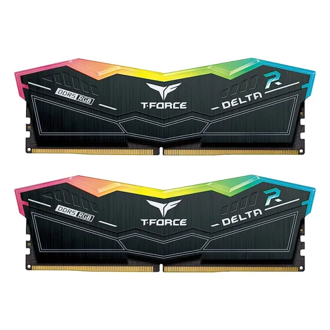 Team Group 16GB( 8x2) DELTA DDR5 5200 RGB BLACK