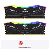 Team Group 16GB( 8x2) DELTA DDR5 5200 RGB BLACK