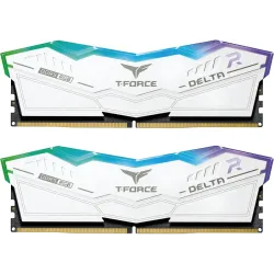 Team Group 32GB( 16x2) DELTA DDR5 6000 RGB WHITE CL30