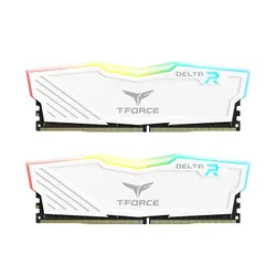 TEAM GROUP DELTA RGB 16GB(8X2) DDR4 3200MHZ White