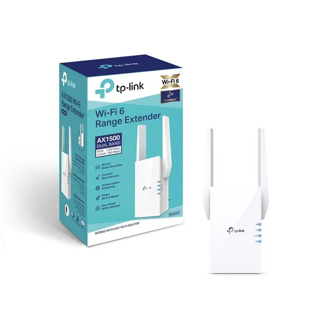 TP LINK AX1500 Wi-Fi 6 Range Extender