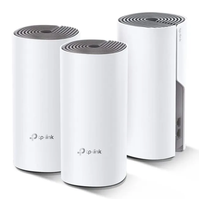 TP LINK TP-Link Deco E4 Whole Home Mesh Wi-Fi System (AC1200) for Large Home Pack of 3