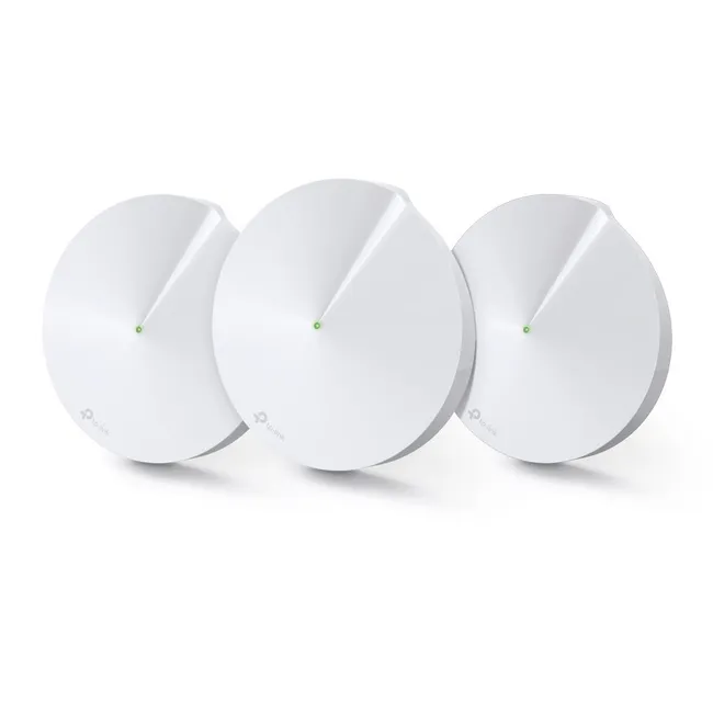 TP LINK TP-Link Deco M9 PLUS Whole Home Mesh Wi-Fi System (AC2200) for Large Home Pack of 3