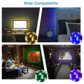 TWISTED MINDES GAMING MONITOR/TV LED STRIP LIGHT REMOTE 2M(TM-RGB-2M)