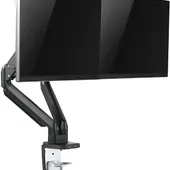 TWISTED MINDS PRIMIUM DUAL MONITOR ALUMINUM ARM BLACK (TM-26-C012U)