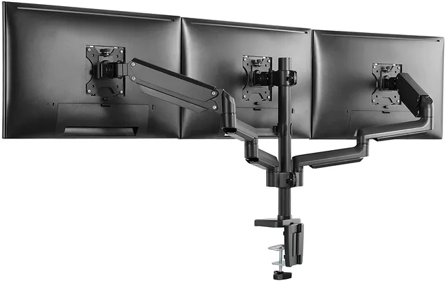 TWISTED MINDS TRIPLE MONITORS ALUMINUM ARM BLACK (TM-26-C018UP)