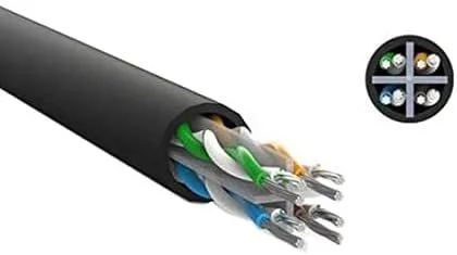 UGREEN CAT6 U/UTP CABLE 2M MODEL NW102 BLACK