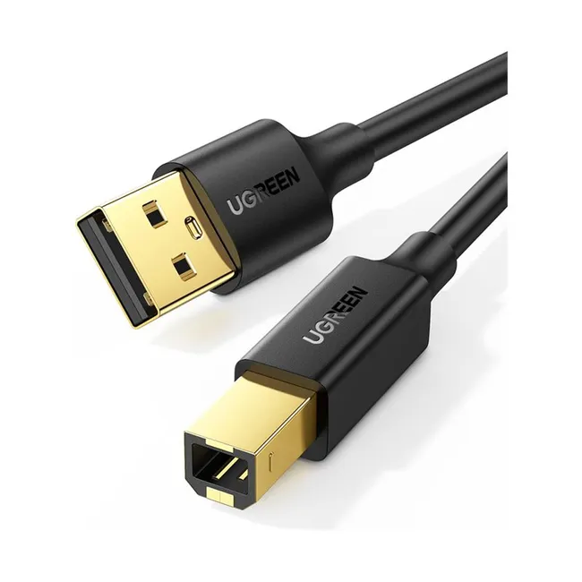 UGREEN USB 2.0 1.5M PRINTER CABLE AM TO BM ( 10350)