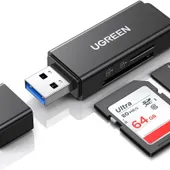 UGREEN USB 3.0 TO TF+SD DUAL CARD READER