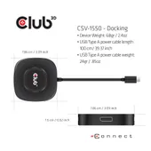 USB Type C 3.2 Gen 1 Multi Stream Transport (MST)Hub DisplayPort1.4 Triple Monitor