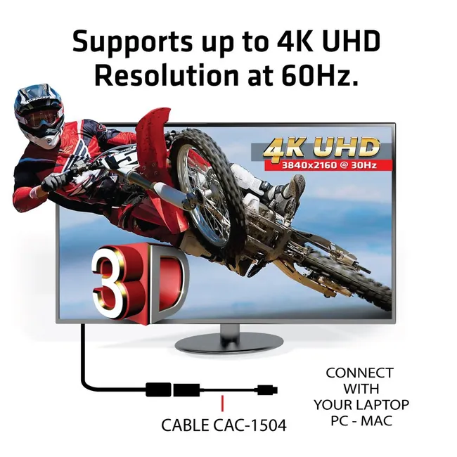 USB Type-C to HDMI™ 2.0 4K60Hz UHD Active Adapter