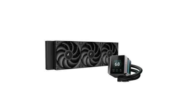 Water Cooler Deep Cool MYSTIQUE 360 5th Gen Liquid Cooler Black With LCD Screen