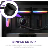 Water Cooler NZXT Kraken 240 RGB Black (RL-KR240-B1)