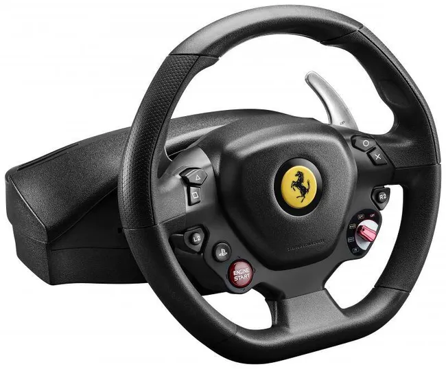 WHEEL Thrustmaster T80 Ferrari 488 GTB Edition Racing Wheel PS4 - Black