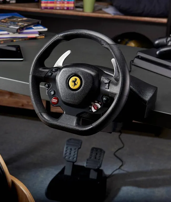 WHEEL Thrustmaster T80 Ferrari 488 GTB Edition Racing Wheel PS4 - Black